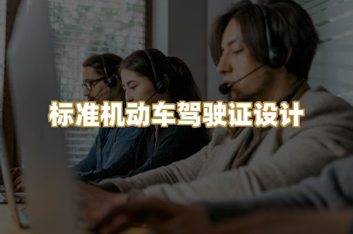 标准机动车驾驶证设计